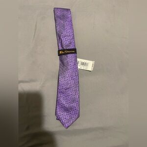 Ben Sherman Lavender Floral Men's Tie